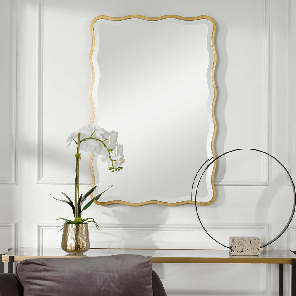 Uttermost - Aneta Gold Scalloped Mirror - 09827 veiw 4