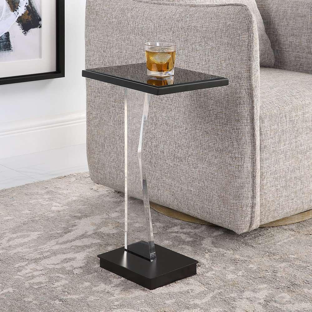 Uttermost - Angle Contemporary Accent Table - 22914 veiw 3