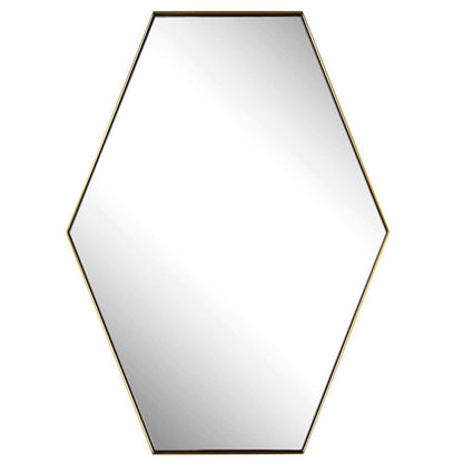 Uttermost - Ankara Brass Hexagon Mirror - 09894 veiw 1