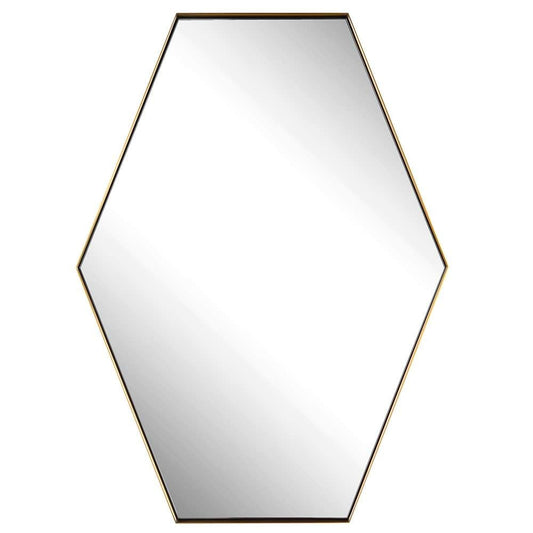 Uttermost - Ankara Brass Hexagon Mirror - 09894 veiw 1