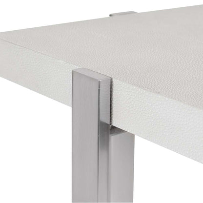 Uttermost - Arnaut White Accent Table - 25375 veiw 3