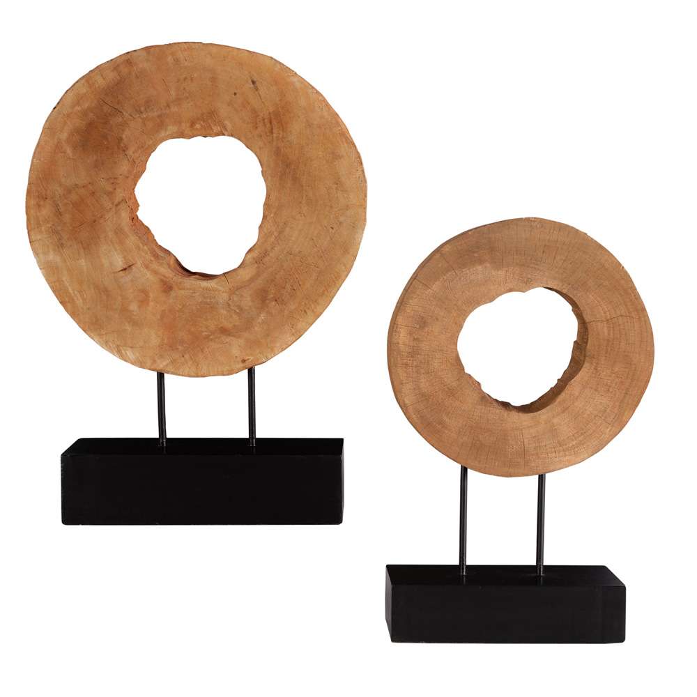 Uttermost - Ashlea Wooden Sculptures (Set of 2) - 19822 veiw 1