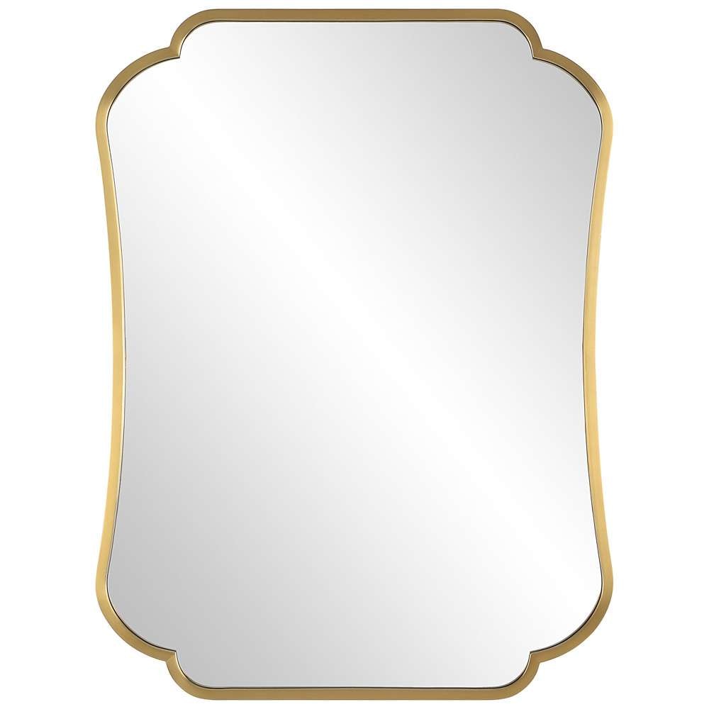 Uttermost - Athena Brushed Brass Mirror - 09904 veiw 1