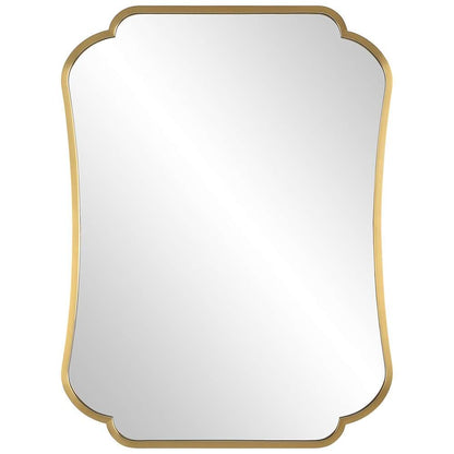 Uttermost - Athena Brushed Brass Mirror - 09904 veiw 1