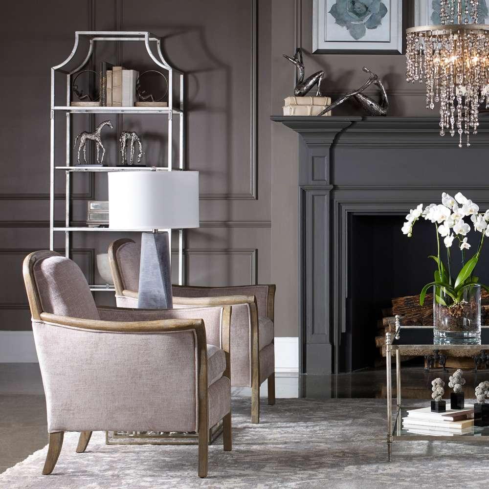 Uttermost - Aurelie Silver Etagere - 24514 veiw 2