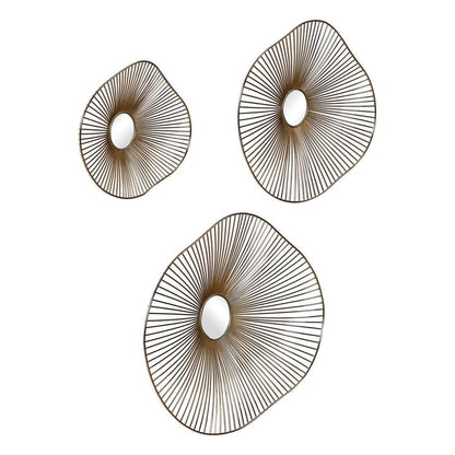 Uttermost - Avarie Gold Metal Wall Art Set/3 - 04182 veiw 3