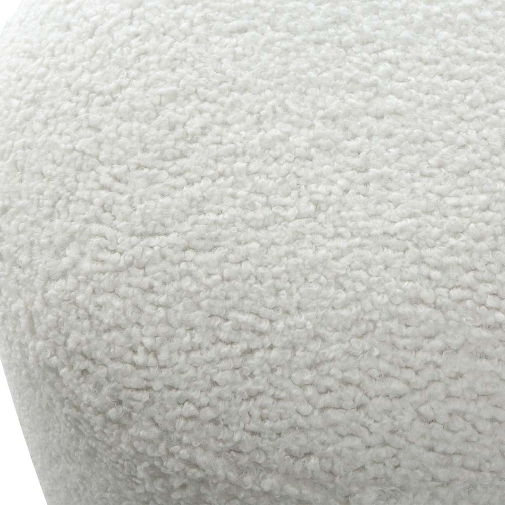 Uttermost - Avila White Ottoman - 23743 veiw 3