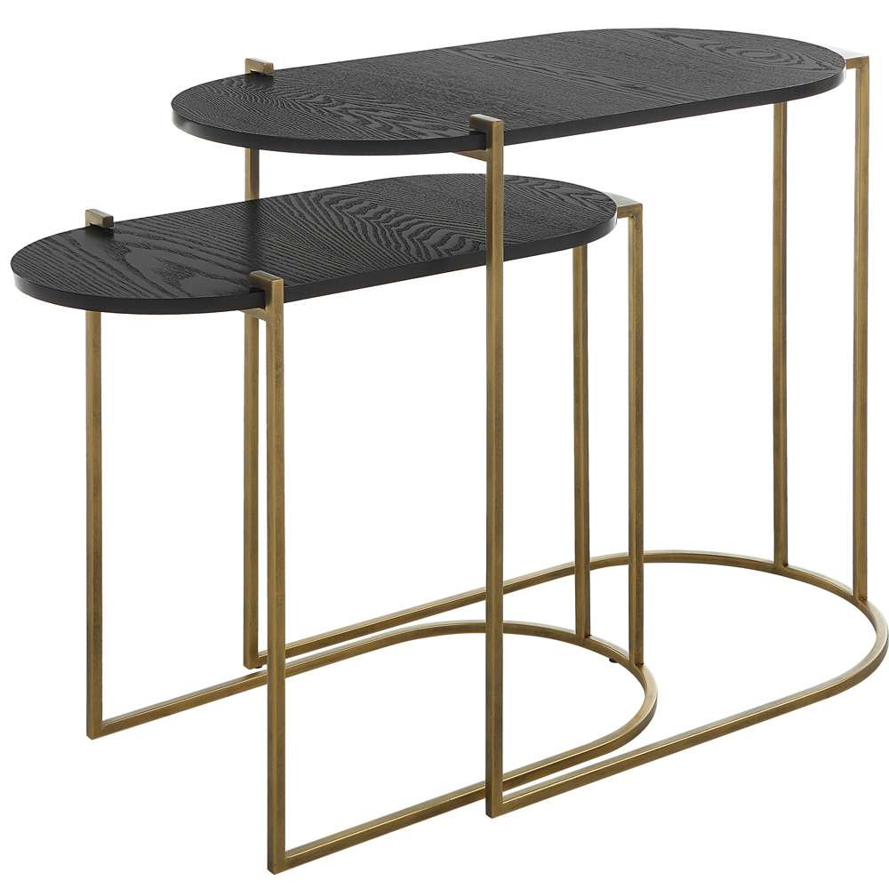 Uttermost - Aztec Wood Nesting Tables, Set/2 - 22882 veiw 1