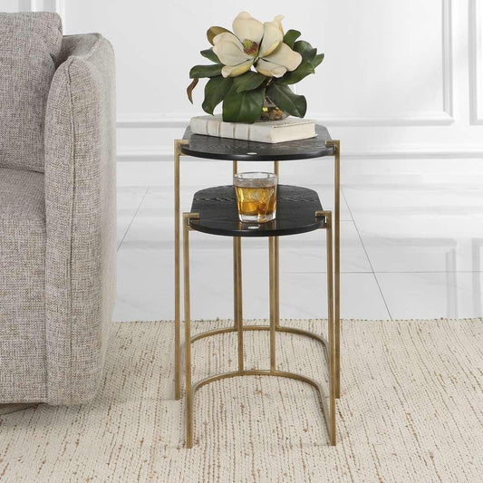 Uttermost - Aztec Wood Nesting Tables, Set/2 - 22882 veiw 2
