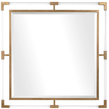 Uttermost - Balkan Golden Square Mirror - 09714 veiw 1