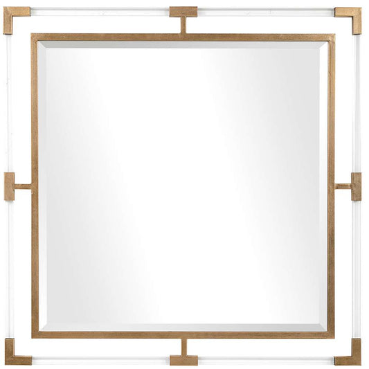 Uttermost - Balkan Golden Square Mirror - 09714 veiw 1