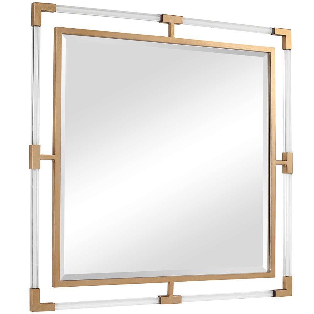 Uttermost - Balkan Golden Square Mirror - 09714 veiw 3