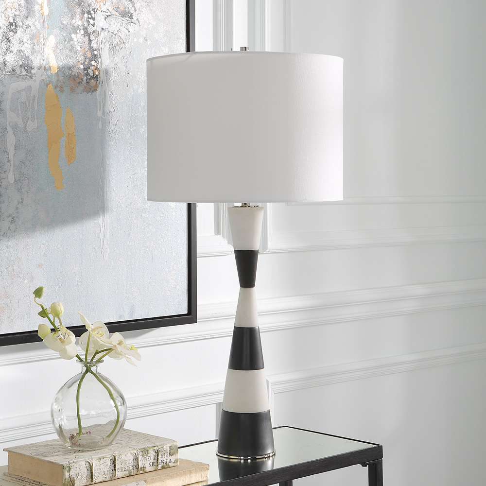 Uttermost - Bandeau Banded Stone Table Lamp - 30165-1 veiw 2