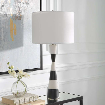 Uttermost - Bandeau Banded Stone Table Lamp - 30165-1 veiw 2
