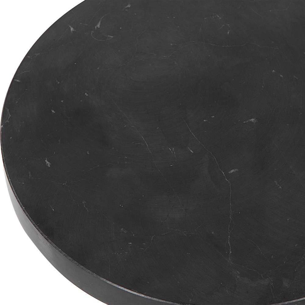 Uttermost - Bead Black Marble Drink Table - 25238 veiw 3