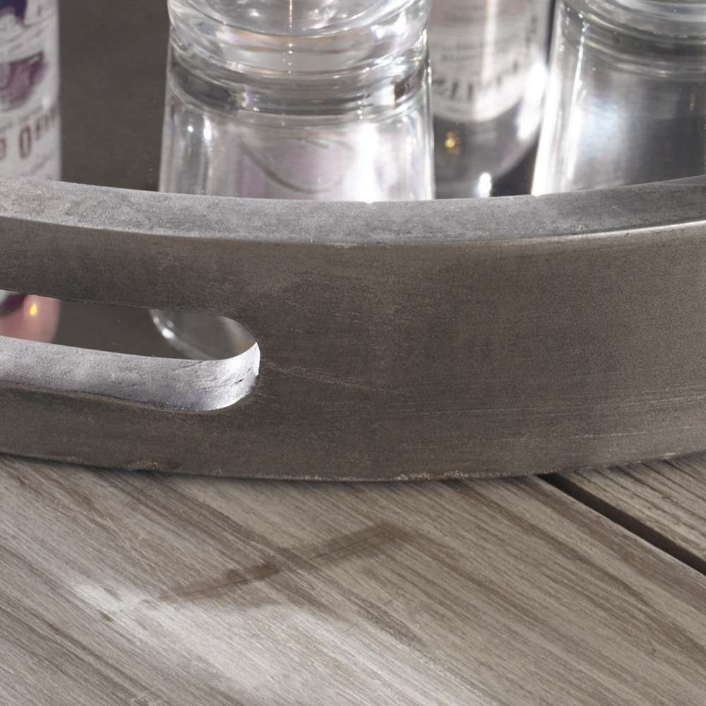 Uttermost - Bechet Round Silver Tray - 19997 veiw 3