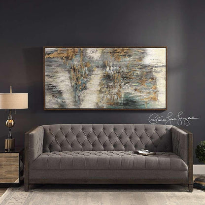 Uttermost - Behind The Falls Abstract Art - 31414 veiw 2