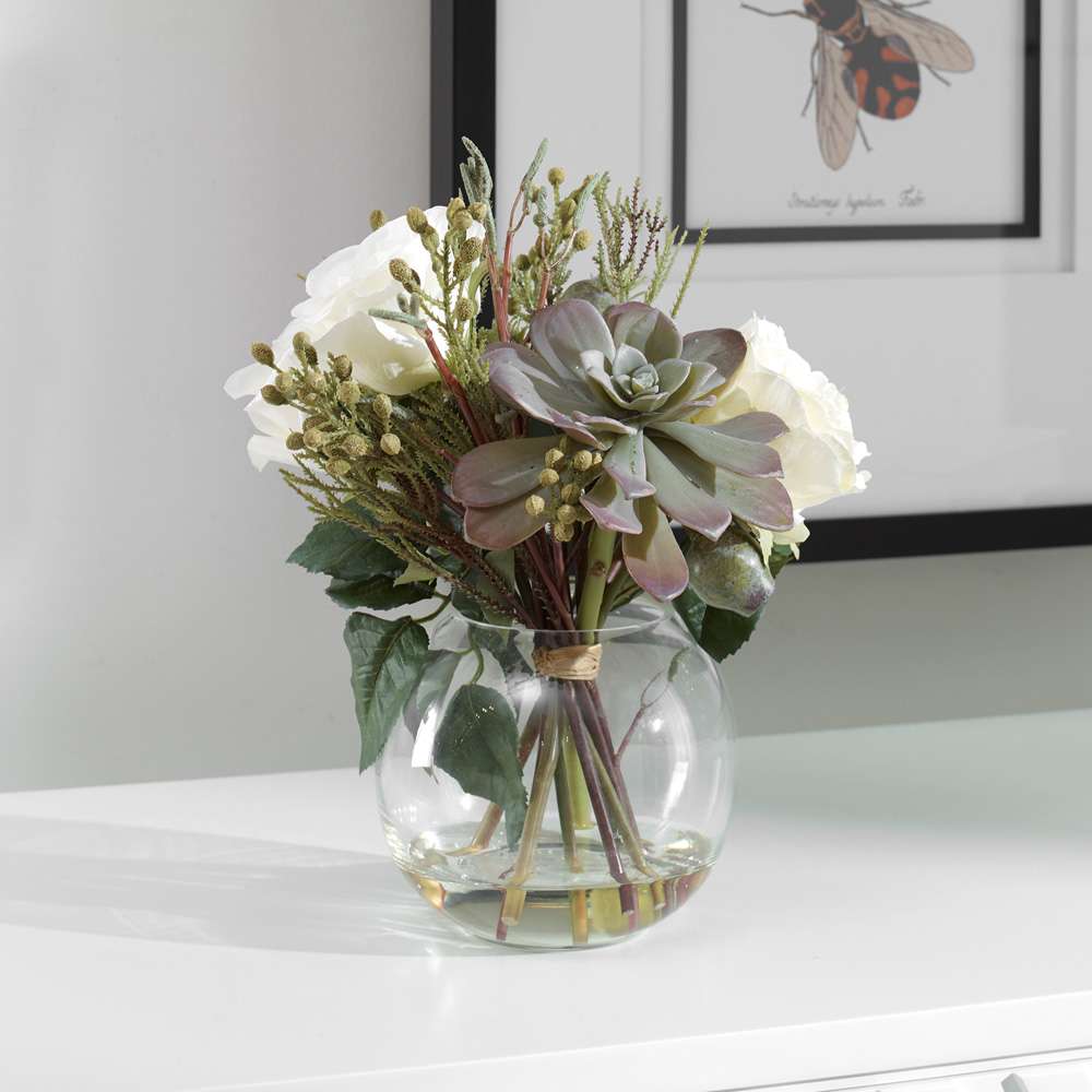 Uttermost - Belmonte Floral Bouquet & Vase - 60182 veiw 3