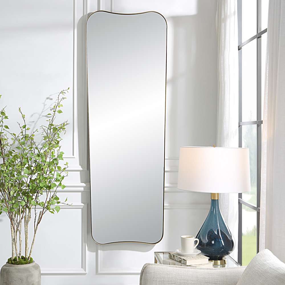 Uttermost - Belvoir Large Antique Brass Mirror - 09839 veiw 2