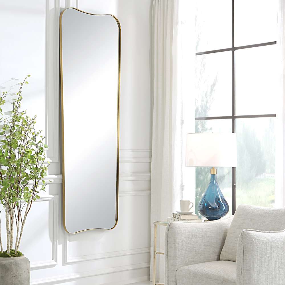 Uttermost - Belvoir Large Antique Brass Mirror - 09839 veiw 4