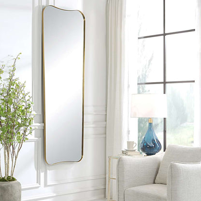 Uttermost - Belvoir Large Antique Brass Mirror - 09839 veiw 4