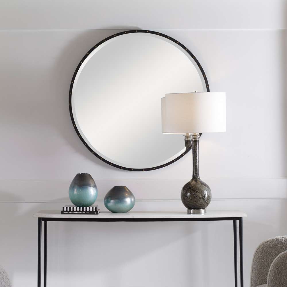 Uttermost - Benedo Round Mirror - 09456 veiw 2