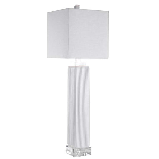 Uttermost - Bennett White Buffet Lamp - 28348-1 veiw 1