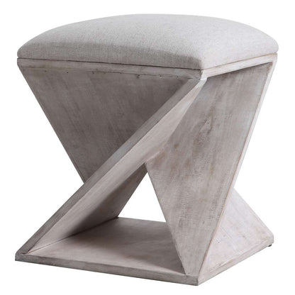 Uttermost - Benue Gray Ottoman - 23559 veiw 1