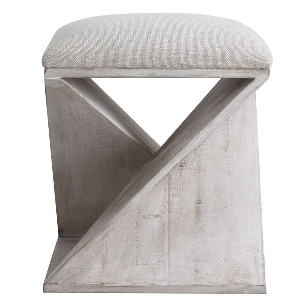 Uttermost - Benue Gray Ottoman - 23559 veiw 3
