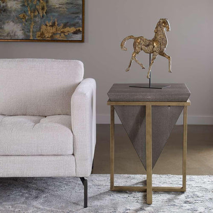 Uttermost - Bertrand Shagreen Accent Table - 25123 veiw 4