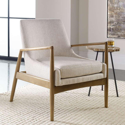 Uttermost - Bev White Accent Chair - 23519 veiw 2