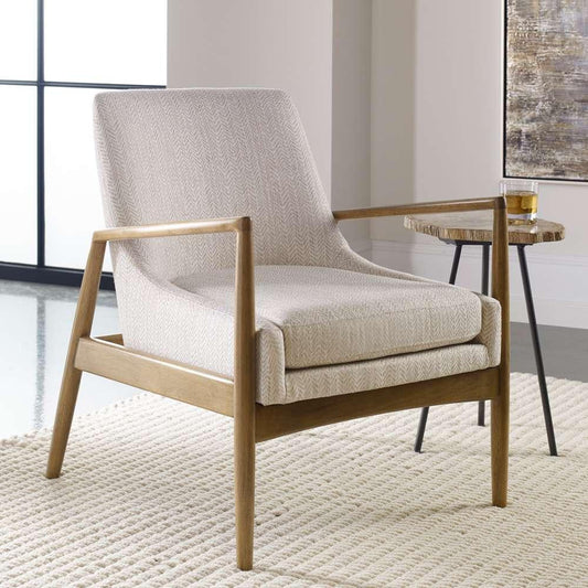 Uttermost - Bev White Accent Chair - 23519 veiw 2