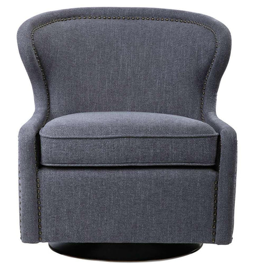 Uttermost - Biscay Swivel Chair - 23560 veiw 1