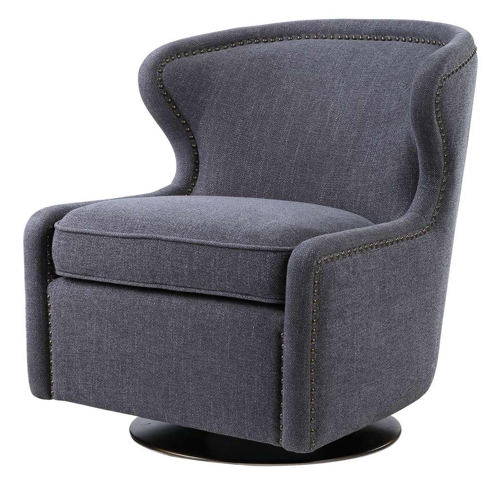 Uttermost - Biscay Swivel Chair - 23560 veiw 3
