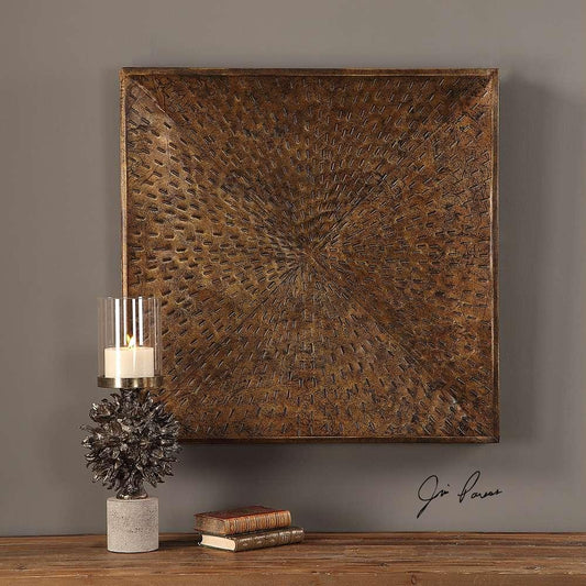 Uttermost - Blaise Antiqued Bronze Wall Art - 04170 veiw 2
