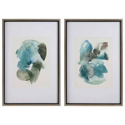 Uttermost - Blueprints Watercolor Prints (Set of 2) - 32291 veiw 1