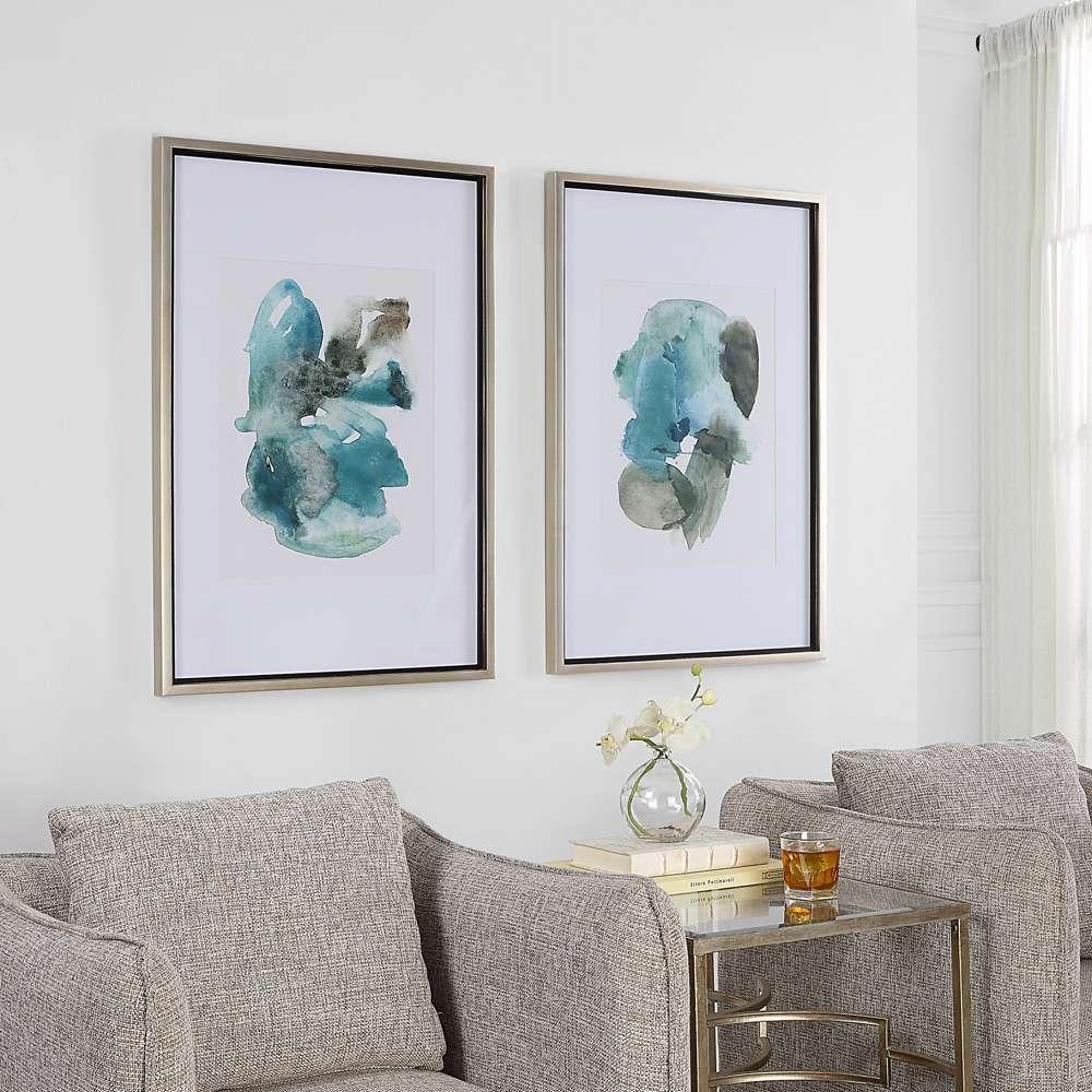 Uttermost - Blueprints Watercolor Prints (Set of 2) - 32291 veiw 2