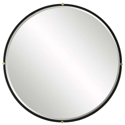 Uttermost - Bonded Round Black Mirror - 09939 veiw 1