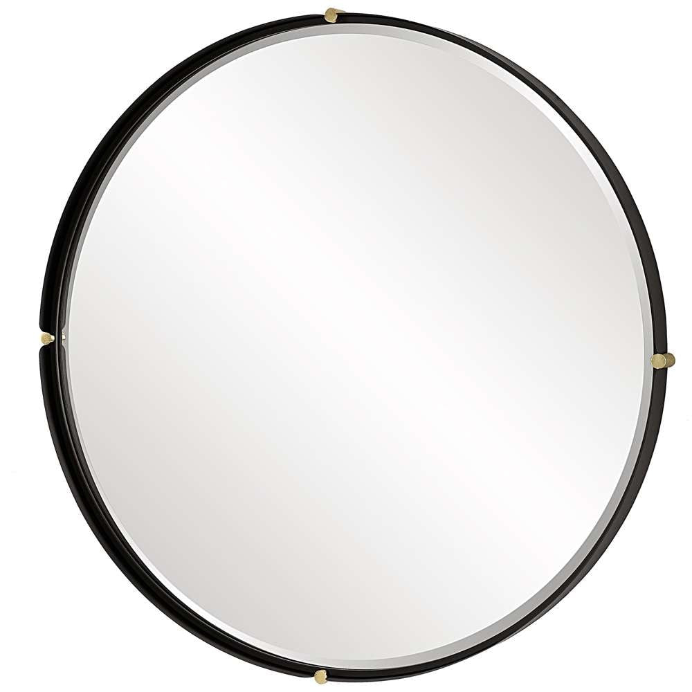 Uttermost - Bonded Round Black Mirror - 09939 veiw 3