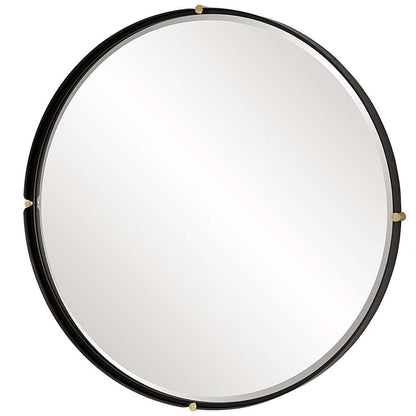 Uttermost - Bonded Round Black Mirror - 09939 veiw 3