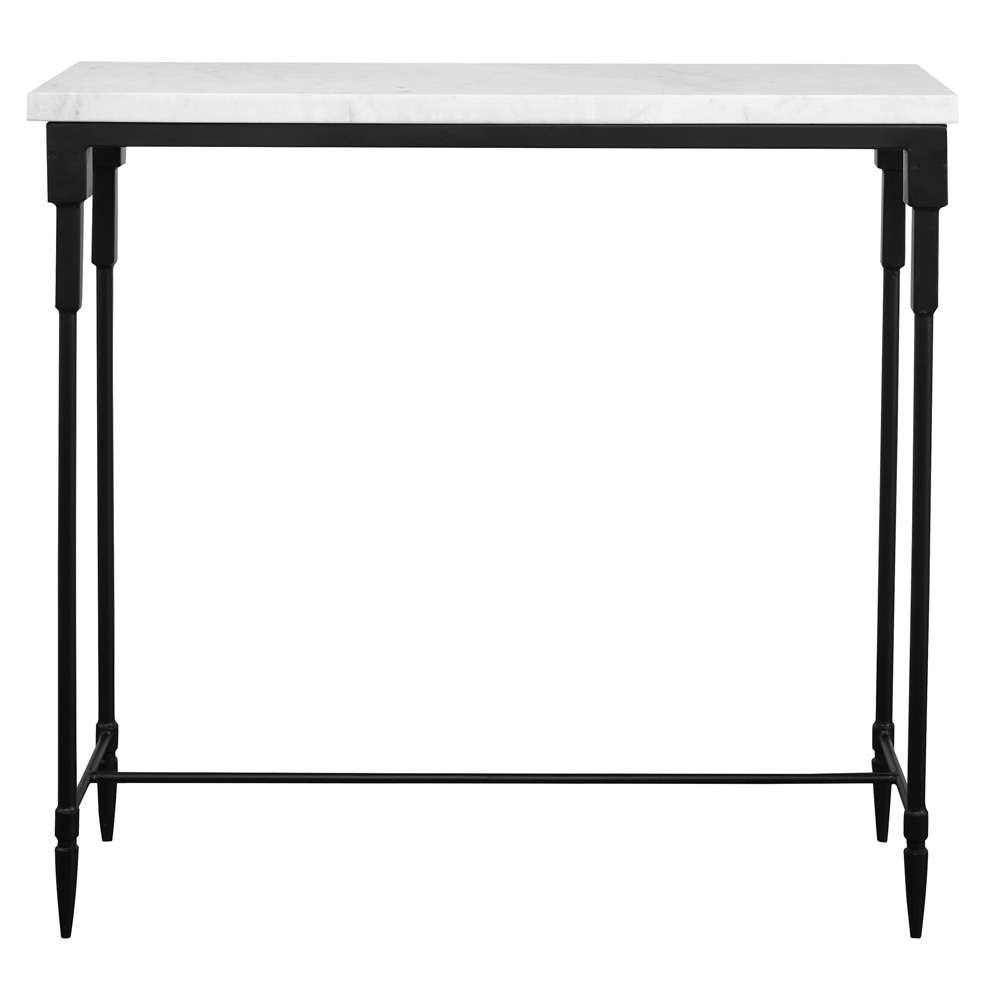 Uttermost - Bourges White Marble Console Table - 25165 veiw 1