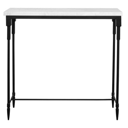 Uttermost - Bourges White Marble Console Table - 25165 veiw 1