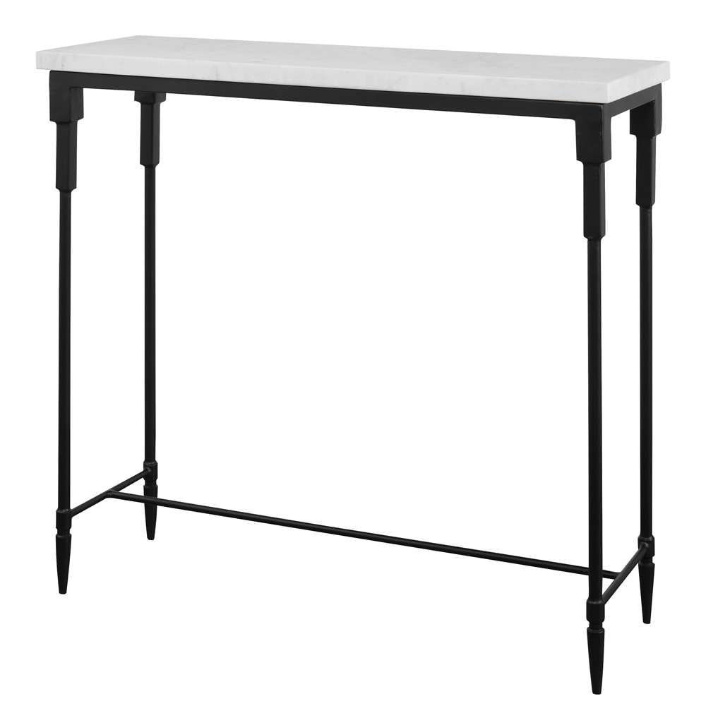 Uttermost - Bourges White Marble Console Table - 25165 veiw 3