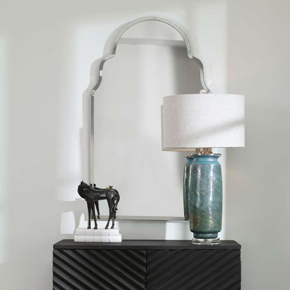 Uttermost - Brayden Nickel Arch Mirror - 09697 veiw 4