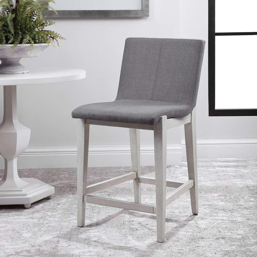 Uttermost - Brazos Gray Counter Stool - 23554 veiw 3