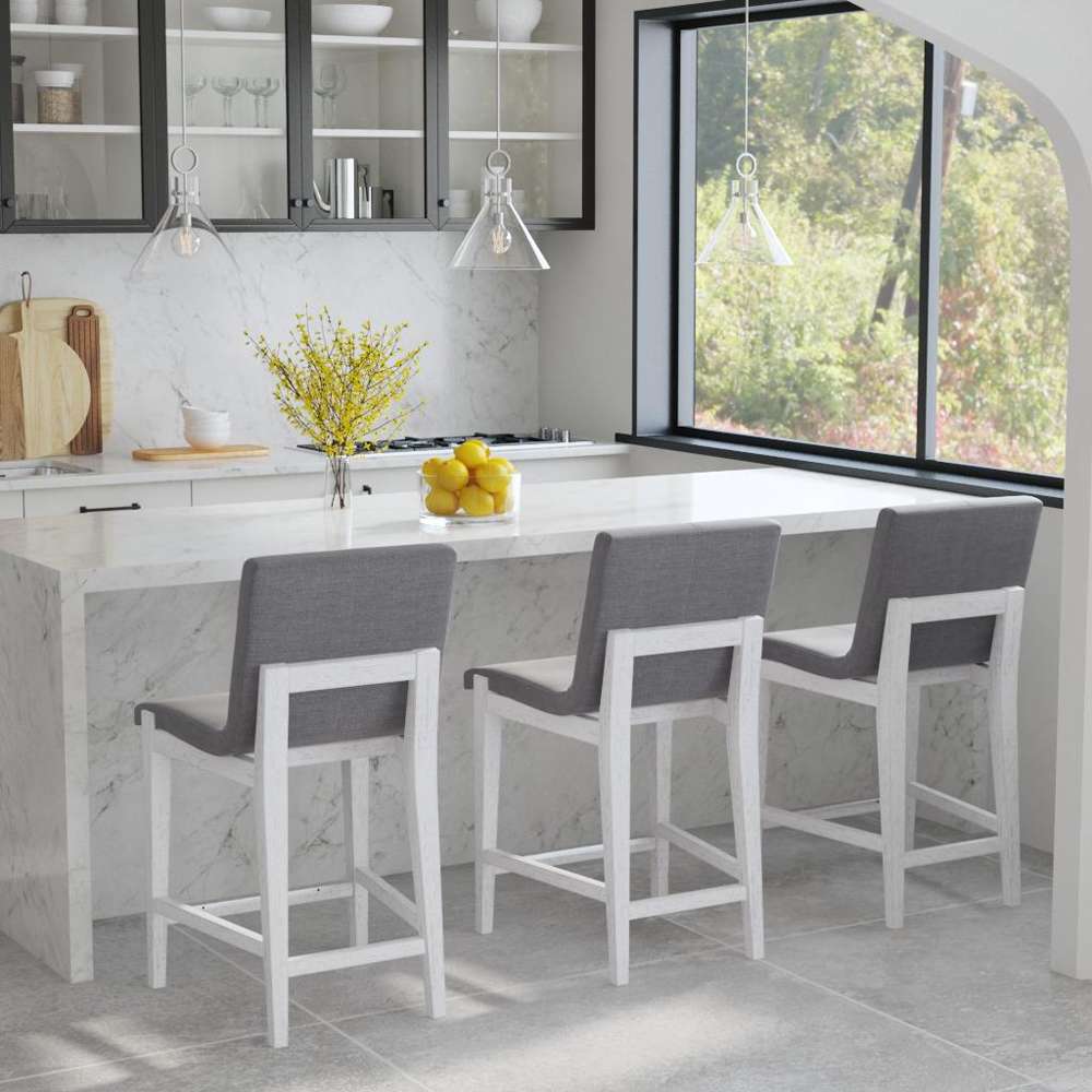 Uttermost - Brazos Gray Counter Stool - 23554 veiw 4