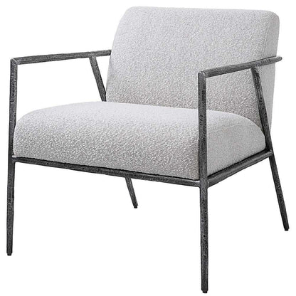 Uttermost - Brisbane Light Gray Accent Chair - 23660 veiw 2