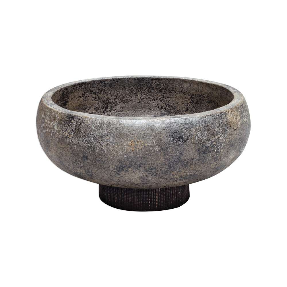 Uttermost - Brixton Aged Black Bowl - 17107 veiw 1