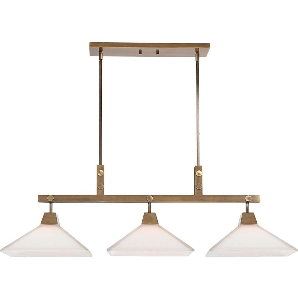 Uttermost - Brookdale Industrial 3 Light Linear Chandelier - 21346 veiw 1