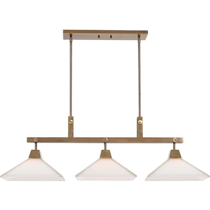 Uttermost - Brookdale Industrial 3 Light Linear Chandelier - 21346 veiw 1